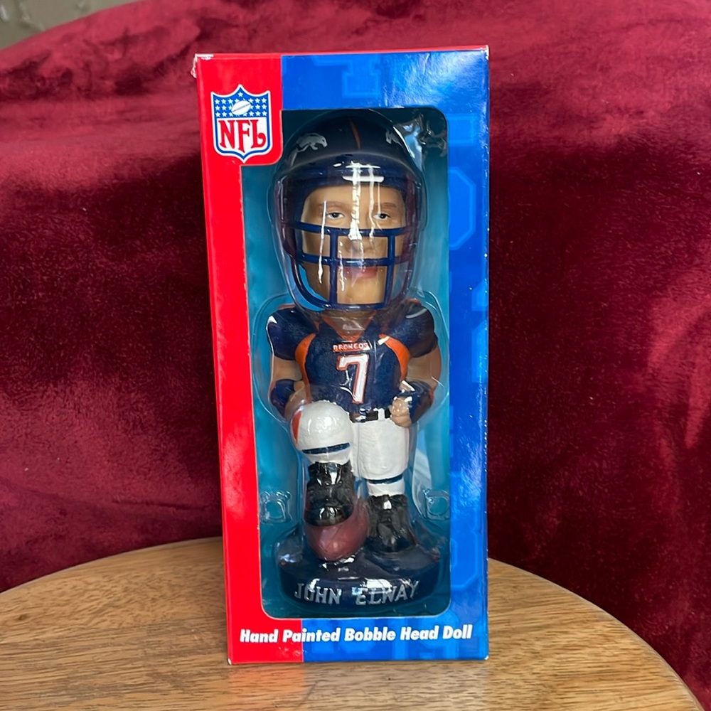John Elway Bobble Figurine